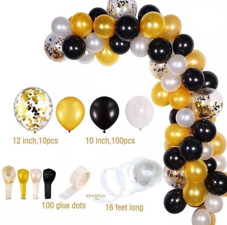 Balloon Garland Arch Kit, Balloons Set For Party Balloon Garland Arch Kit, Balloons Set For Party